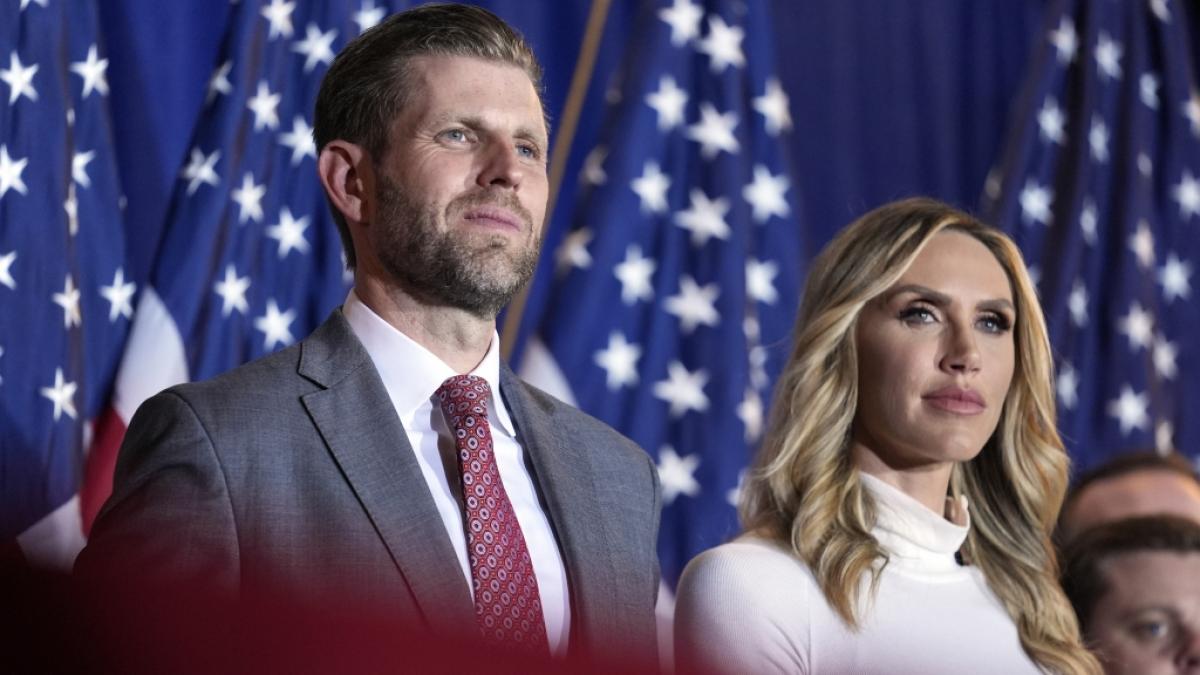 Die 41-j&auml;hrige Lara Trump ist mit Trumps Sohn Eric verheiratet. (Foto)