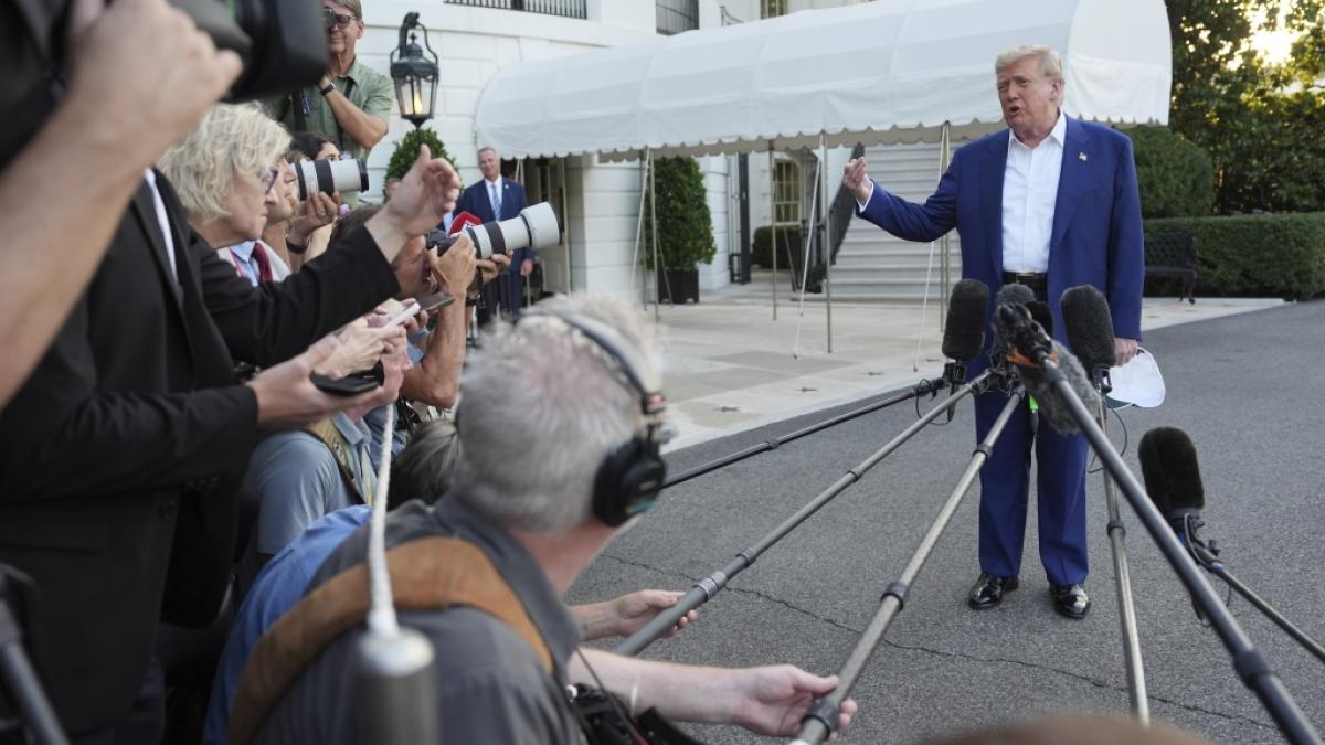 Donald Trump versprach 90 Deals in 90 Tagen - doch die Frist endet bald und ohne Erfolg. (Foto)