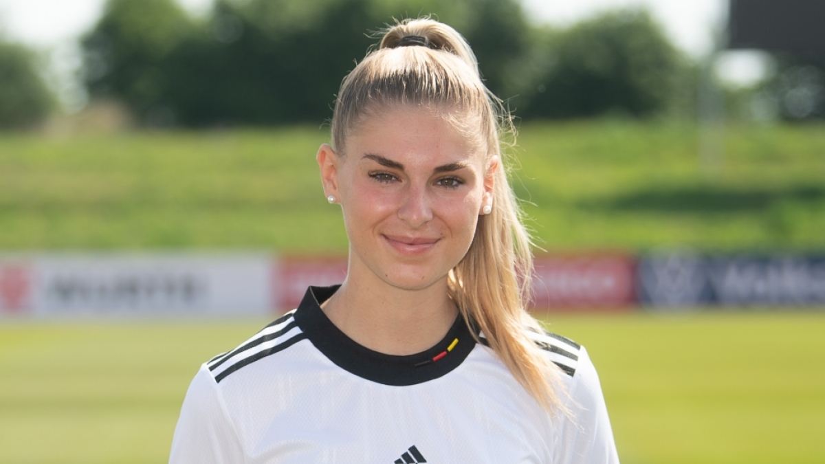 Jule Brand z&auml;hlt zu den Hoffnungstr&auml;gerinnen der DFB-Frauen. (Foto)