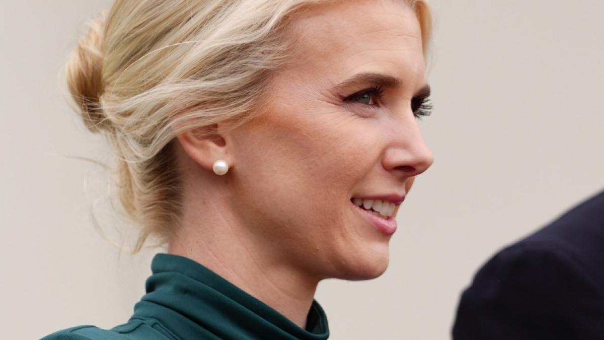 Natalie Harp sorgt als Trump-Assistentin immer wieder f&uuml;r Schlagzeilen. (Foto)