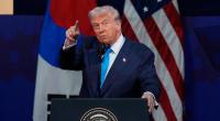 Donald Trump erklärt sich zum Sieger über einen angeblichen Krieg gegen den Klimawandel.