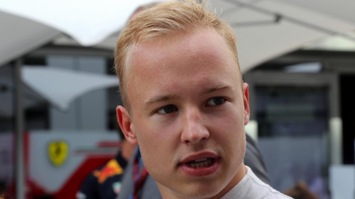 Rennfahrer Nikita Mazepin am Rande einer Trainingseinheit beim Formula One VTB Russian Grand Prix 2018. (Foto)