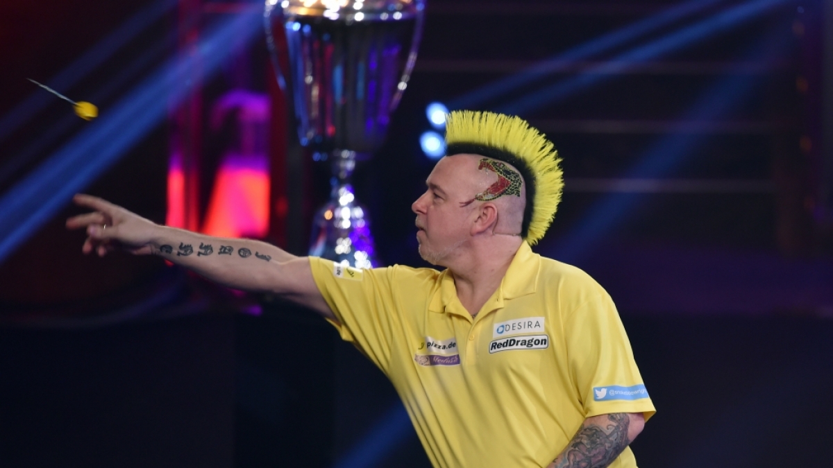 Bei der Promi-Darts-WM 2020 gibt sich auch der frischgebackene Darts-Weltmeister Peter "Snakebite" Wright die Ehre. (Foto)
