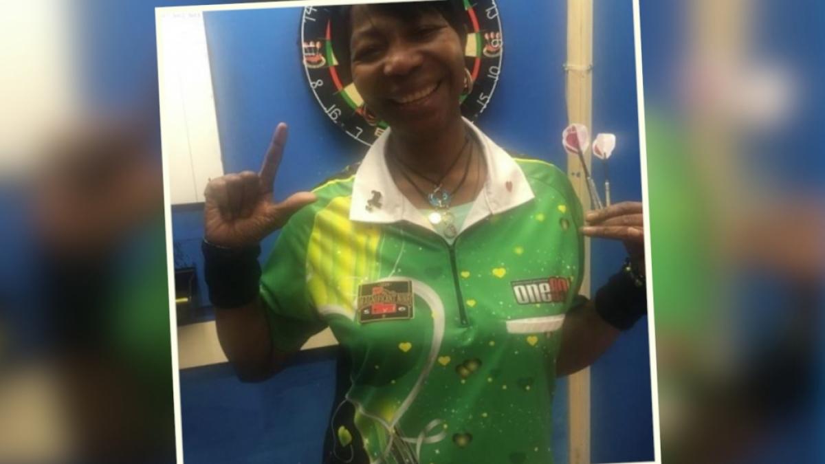 Deta Hedman mischt die Darts-Welt geh&ouml;rig auf. (Foto)