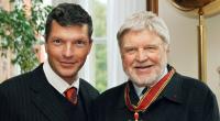 Hardy Krüger Junior und sein Vater im Jahr 2009.