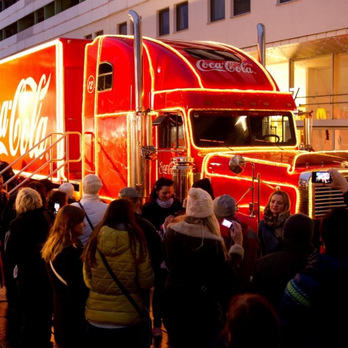 Letzter Stopp! Hier waren die gigantischen Weihnachtstrucks zu sehen