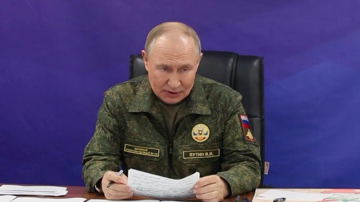 Wladimir Putin: Pokrowsk fordert mehr als 20.000 Soldaten. (Foto)