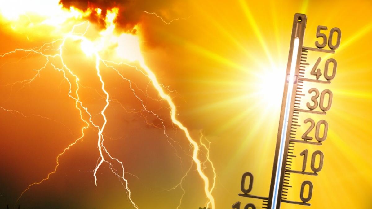 Die extreme Hitze l&auml;sst das Unwetter-Risiko ansteigen. (Foto)