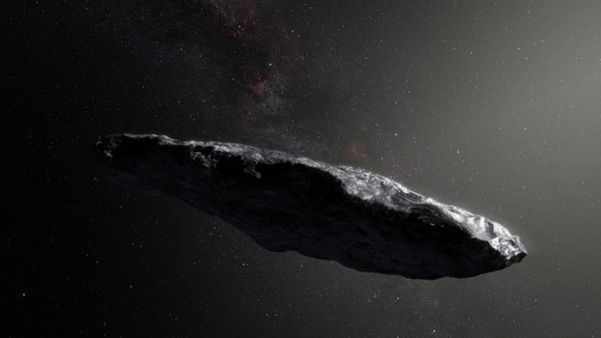 "Oumuamua" wurde am 19. Oktober entdeckt. (Foto)