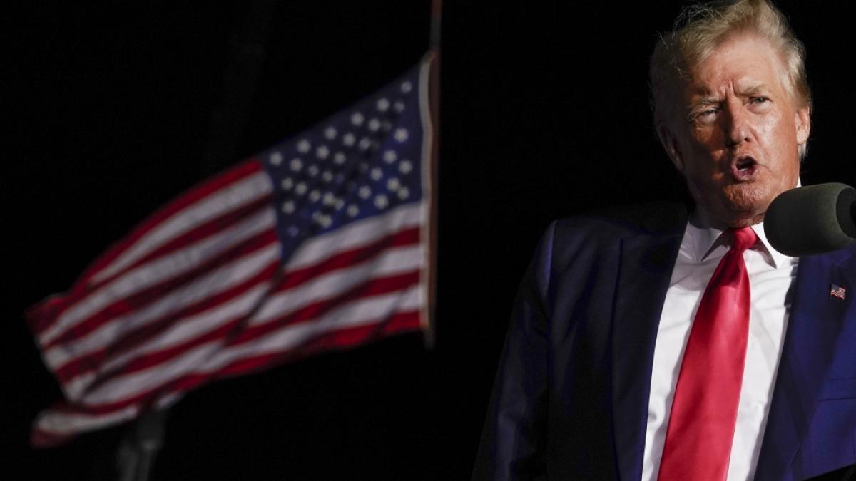 Es-US-Pr&auml;sident Donald Trump hat dem FBI vorgeworfen, ihm Ausweisdokumente geklaut zu haben. (Foto)