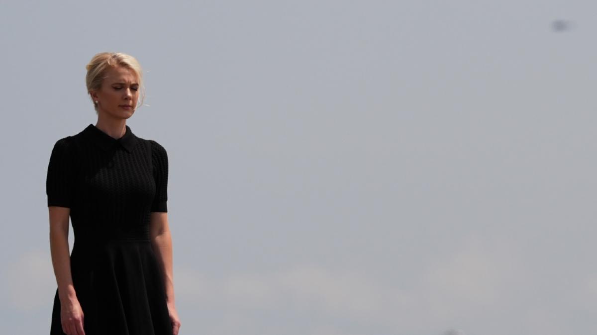 Natalie Harp, Trumps Assistentin, steht aktuell unter besonderer Beobachtung. (Foto)