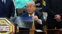 Donald Trump sorgt mit seinen sitzenden Ansprachen für Wirbel.
