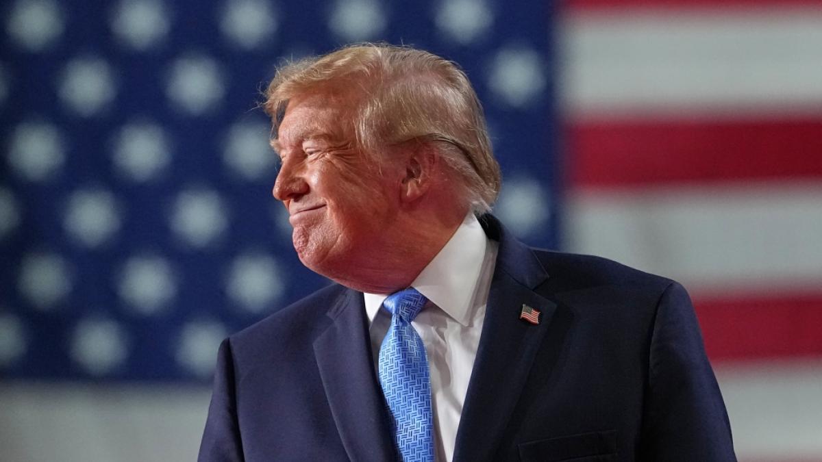 Donald Trump machte die Zeitumstellung f&uuml;r seine Versp&auml;tungen verantwortlich. (Foto)