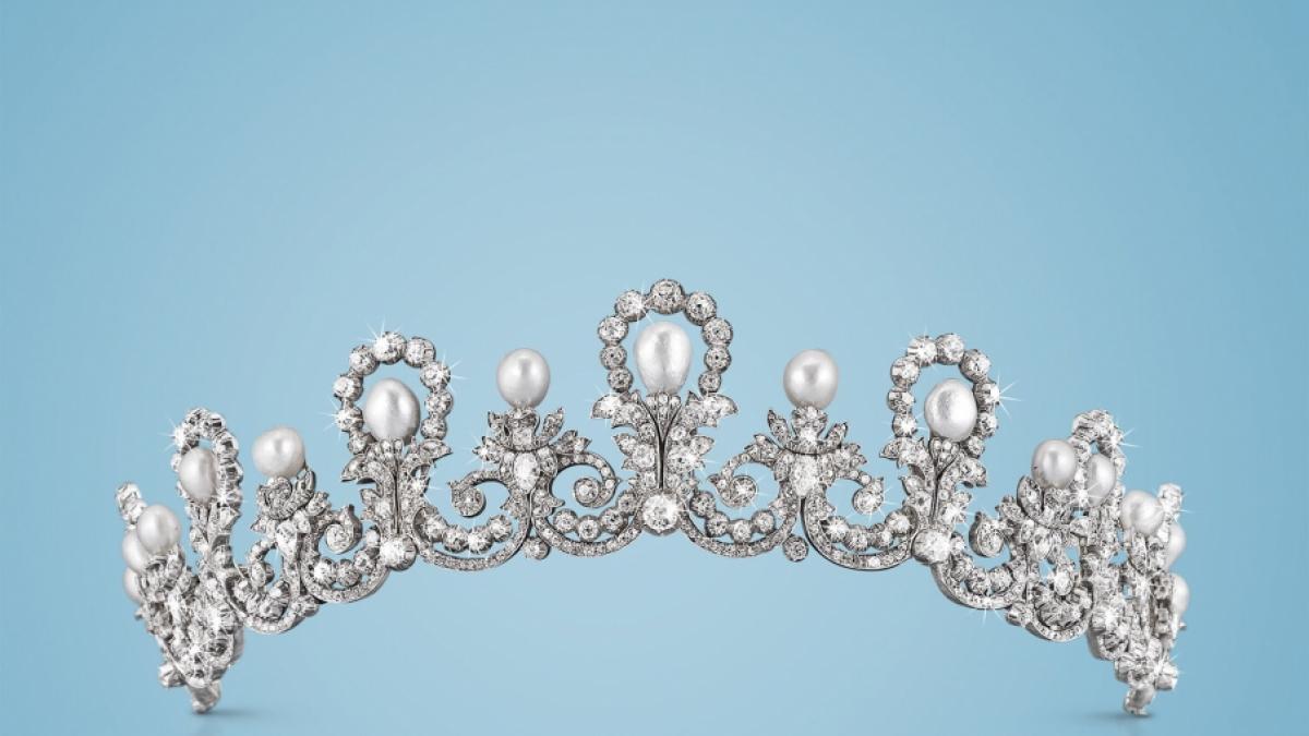 Das Diadem von Erzherzogin Marie Valerie wurde um 1890/95 von Wilhelm Haarstrick entworfen. (Foto)