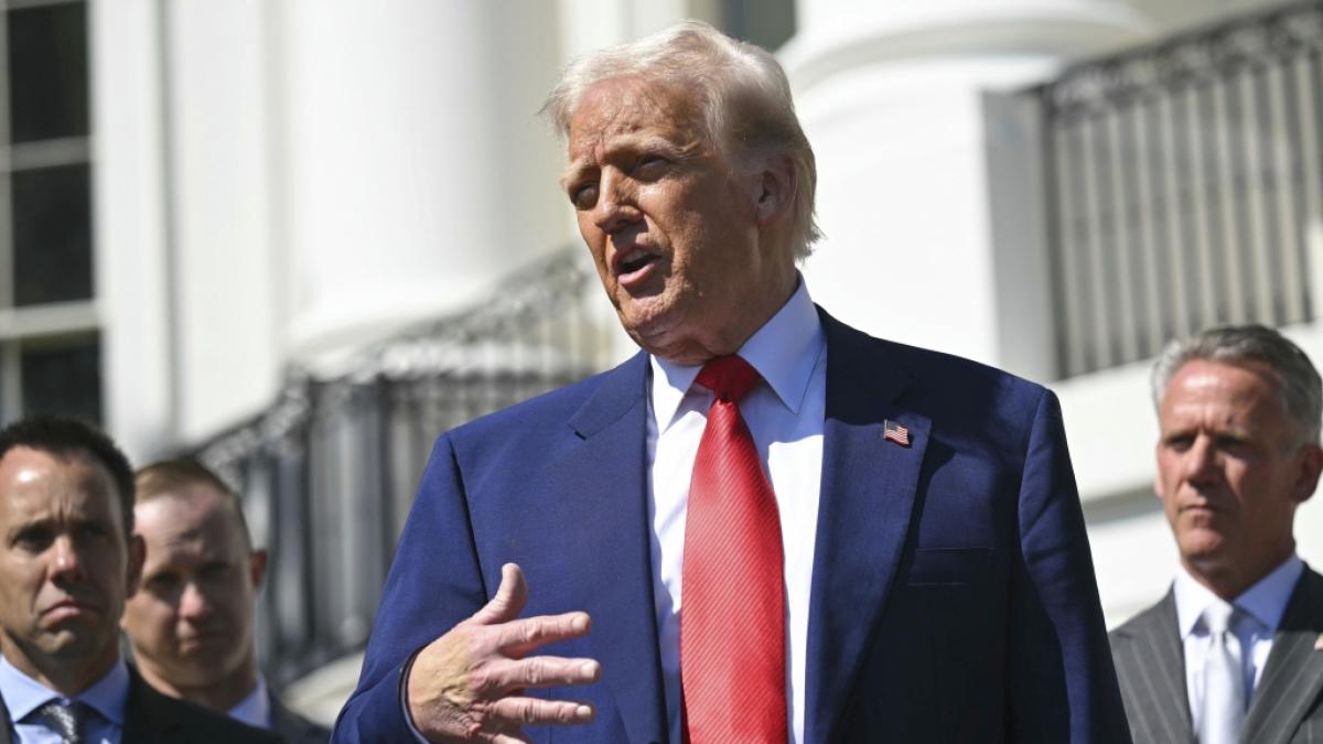 Donald Trump verliert wegen seiner umstrittenen Zollpolitik bei den Amerikanern weiter an Zustimmung. (Foto)