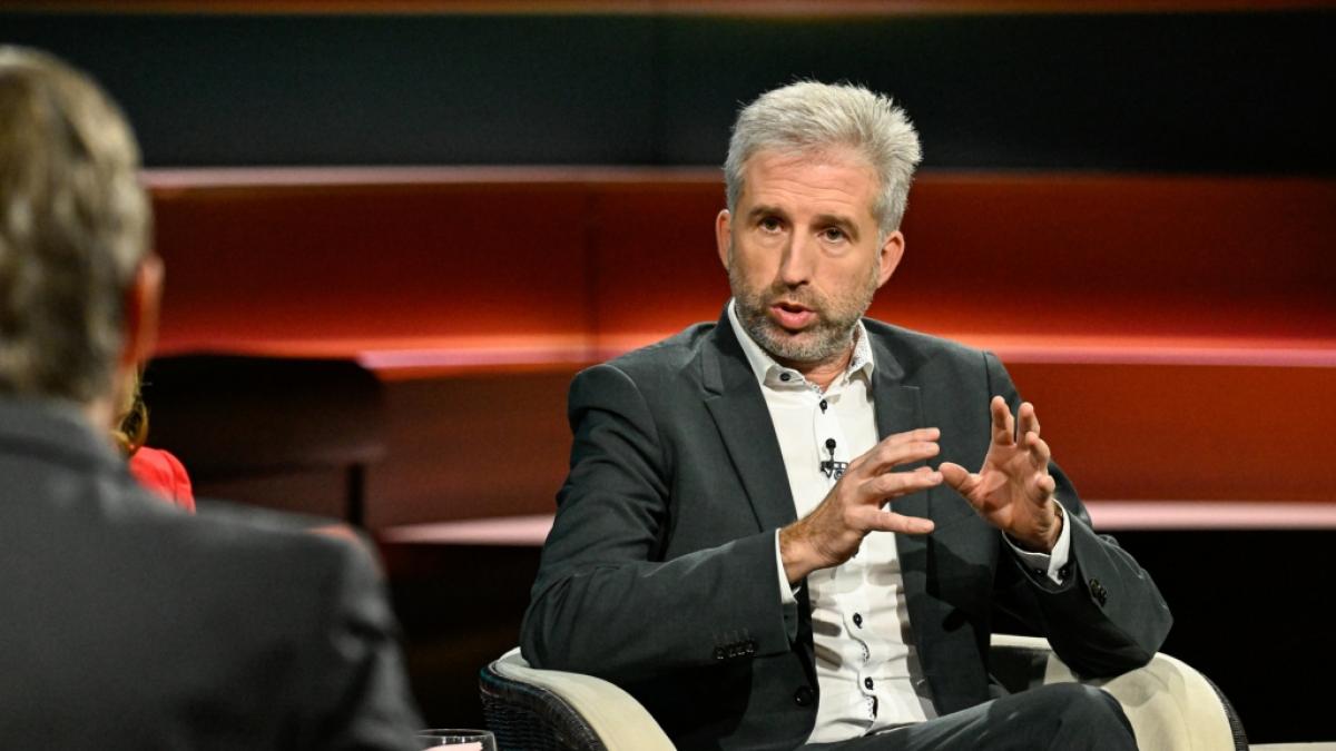 T&uuml;bingens Oberb&uuml;rgermeister Boris Palmer im Gespr&auml;ch mit Markus Lanz. (Foto)