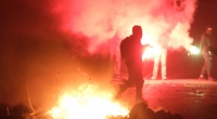 Nicht nur in Berlin, sondern auch in Leipzig, Hamburg und Stuttgart kam es teils zu massiven Ausschreitungen gegen Pyro-Chaoten.