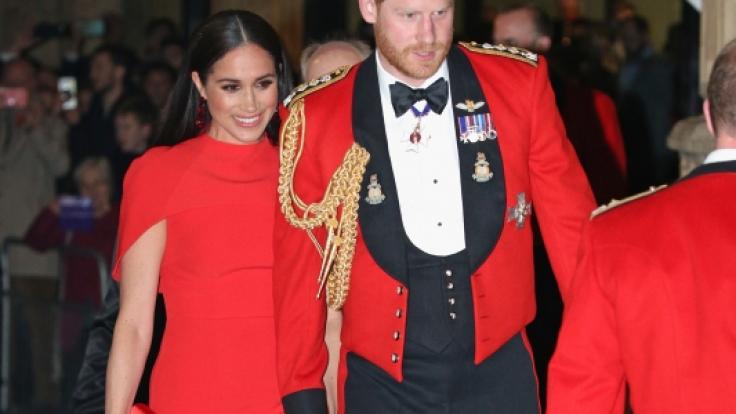 Meghan, Herzogin von Sussex, und Prinz Harry, Herzog von Sussex, treffen zum