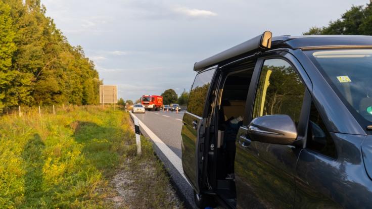 Horror Unfall Auf Der Autobahn A96 Mutter 28 Fällt Aus