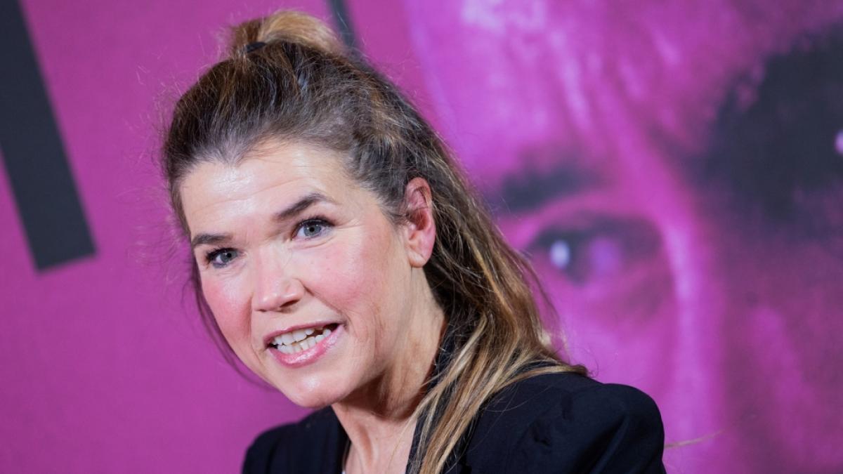 Schauspielerin und Komikerin Anke Engelke bei der Premiere des Films "Schock". (Foto)