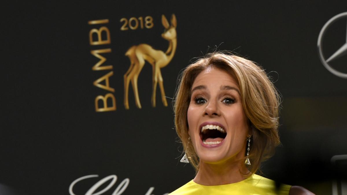Mareile H&ouml;ppner scheint ein Faible f&uuml;r die Farbe Gelb zu haben. (Foto)