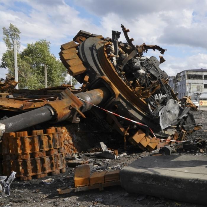 Front-Video zeigt Mega-Explosion! Putin-Panzer fliegen in die Luft