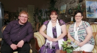 Peter, Nicole und Rebecca