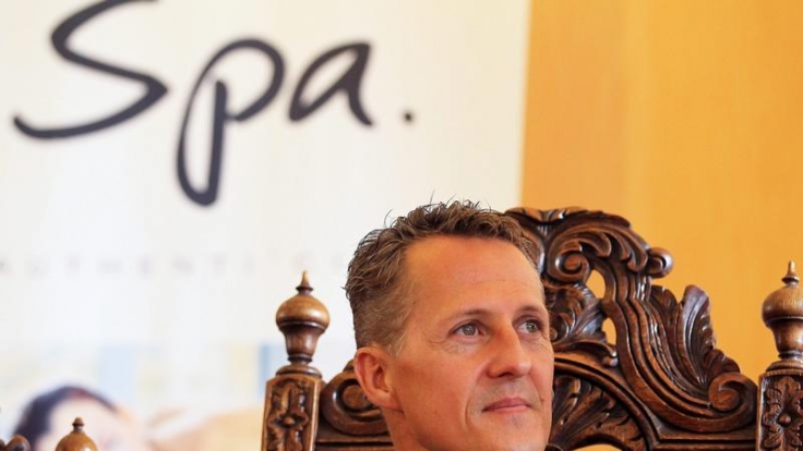 2012 wird Michael Schumacher zum Ehrenbürger der belgischen Stadt Spa gekürt.