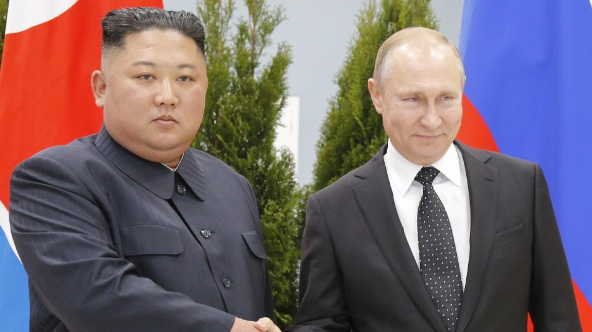 Wladimir Putin und Kim Jong Un vereinbarten j&uuml;ngst eine engere Zusammenarbeit. (Foto)