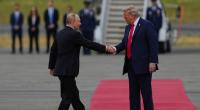 Wladimir Putin und Donald Trump trafen beim Alaska-Gipfel zunächst auf der Militärbasis Elmendorf-Richardson aufeinander.