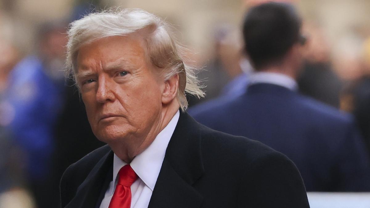 Donald Trump entsetzte mit einem neuen Video im Netz. (Foto)