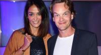 Ludwig Blochberger und seine Freundin Marta Buschy auf der Bertelsmann Party.