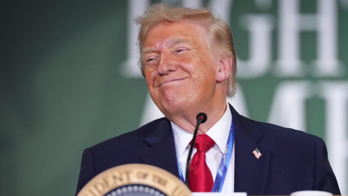 Donald Trumps Umfragewerte kommen einfach nicht aus dem Keller. (Foto)