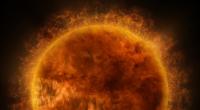 Vor der Sonne tauchte kürzlich ein mysteriöser schwarzer Würfel auf. (Symbolbild)