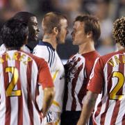 Jesse Marsch geriet hier als Spieler mit David Beckham aneinander (2007, im Hintergrund).