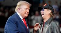 Donald Trump (links) hat im Netz eine Bürgerkriegs-Warnung von Kid Rock geteilt.