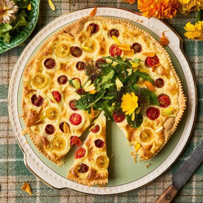 Diese Tomaten-Quiche schmeckt nach Spätsommer im Garten