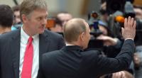 Dmitri Peskow (links) hat Wladimir Putins Zensurmaßnahmen bestätigt.