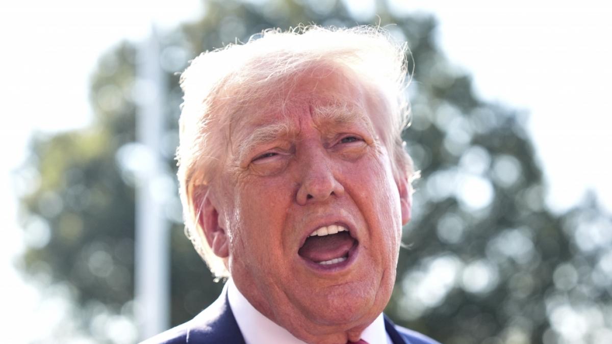 Donald Trump schwelgt im Goldrausch: F&uuml;r 200 Millionen US-Dollar will der Republikaner einen pomp&ouml;sen goldenen Ballsaal am Wei&szlig;en Haus errichten lassen. (Foto)