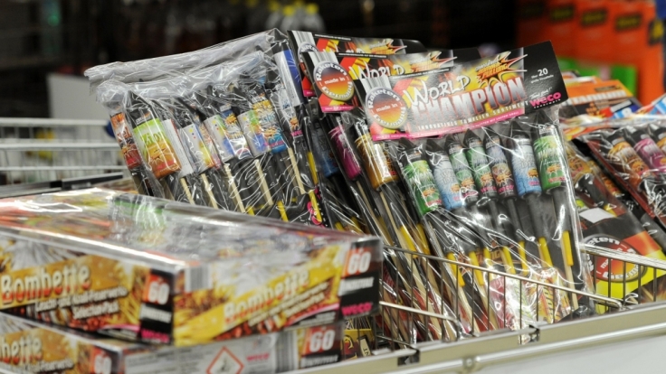 Der Verkauf von Silvester-Feuerwerk startet in diesem Jahr am 29. Dezember.