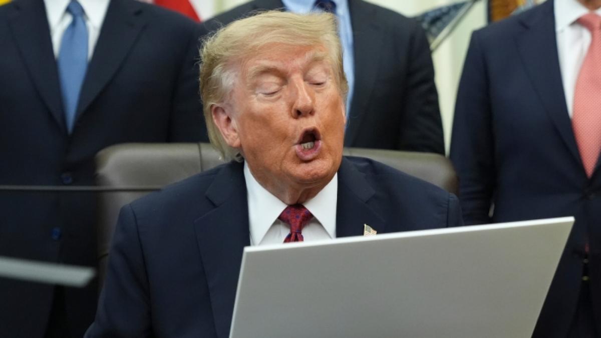 Donald Trump sieht sich mit zunehmender Unzufriedenheit im eigenen Lager konfrontiert. (Foto)