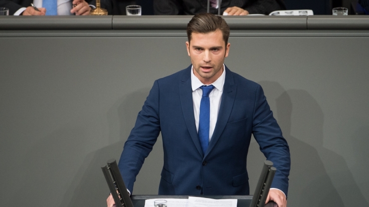 Jan Ralf Nolte ist Vorsitzender im Landesverband Hessen der Jungen Alternative für Deutschland und sitzt seit 2017 im Bundestag.