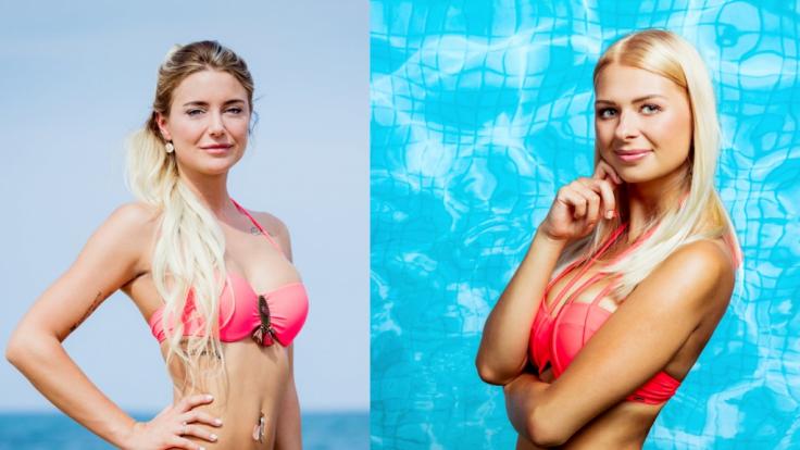 Ganz weit vorne an der Zickenfront: Janina (l) und Lisa.