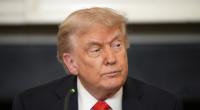 Im Herzen von Phoenix im US-Bundesstaat wird Donald Trump auf einem zwölf Meter breiten Plakat als 