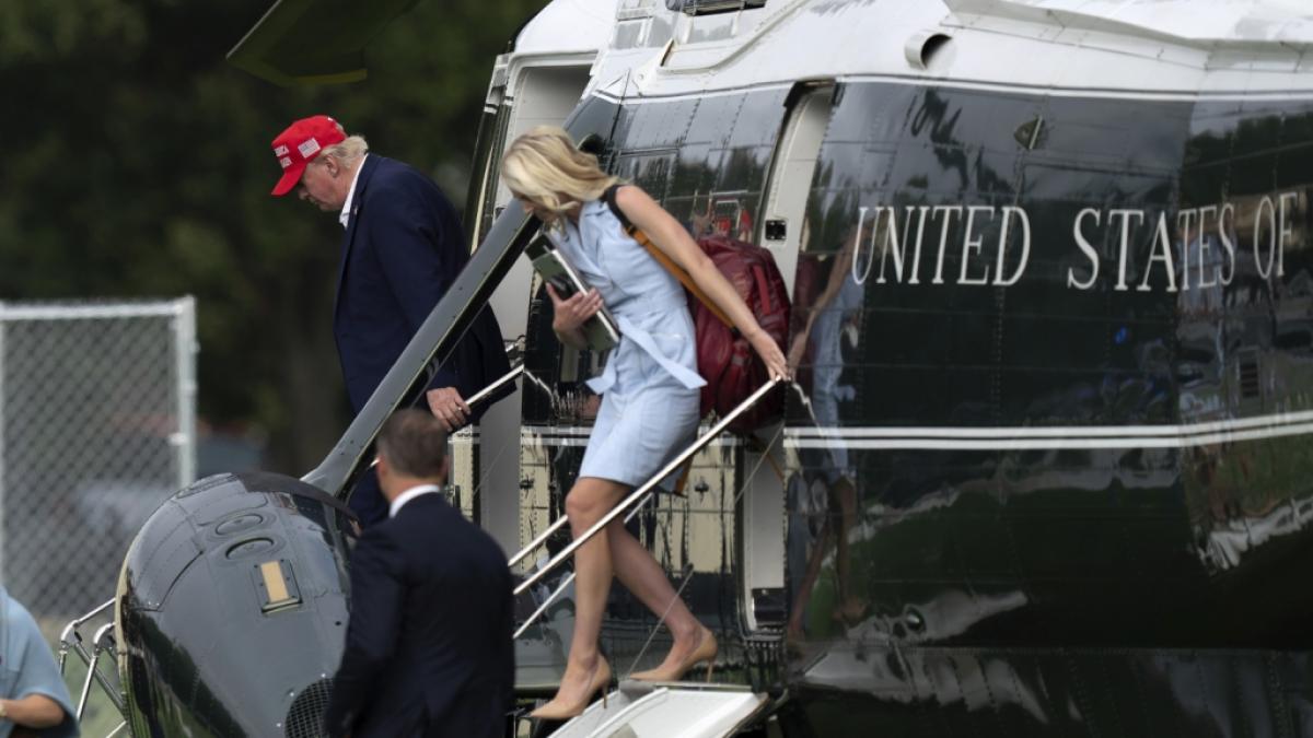 Neue Enth&uuml;llungen zu Natalie Harp zeigen, wie stark Donald Trumps Assistentin in den Alltag des US-Pr&auml;sidenten involviert ist. (Foto)