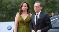 Heiko Maas gemeinsam mit seiner Partnerin Natalie Wörner vor der Verleihung des 67. Deutschen Filmpreises 
