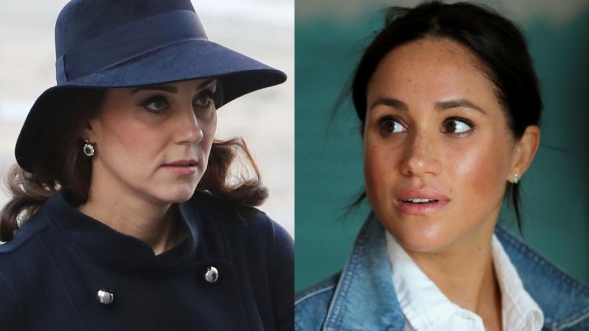 Bei den Royals sorgten Schlagzeilen &uuml;ber Herzogin Kate und Meghan Markle in dieser Woche f&uuml;r Zoff. (Foto)