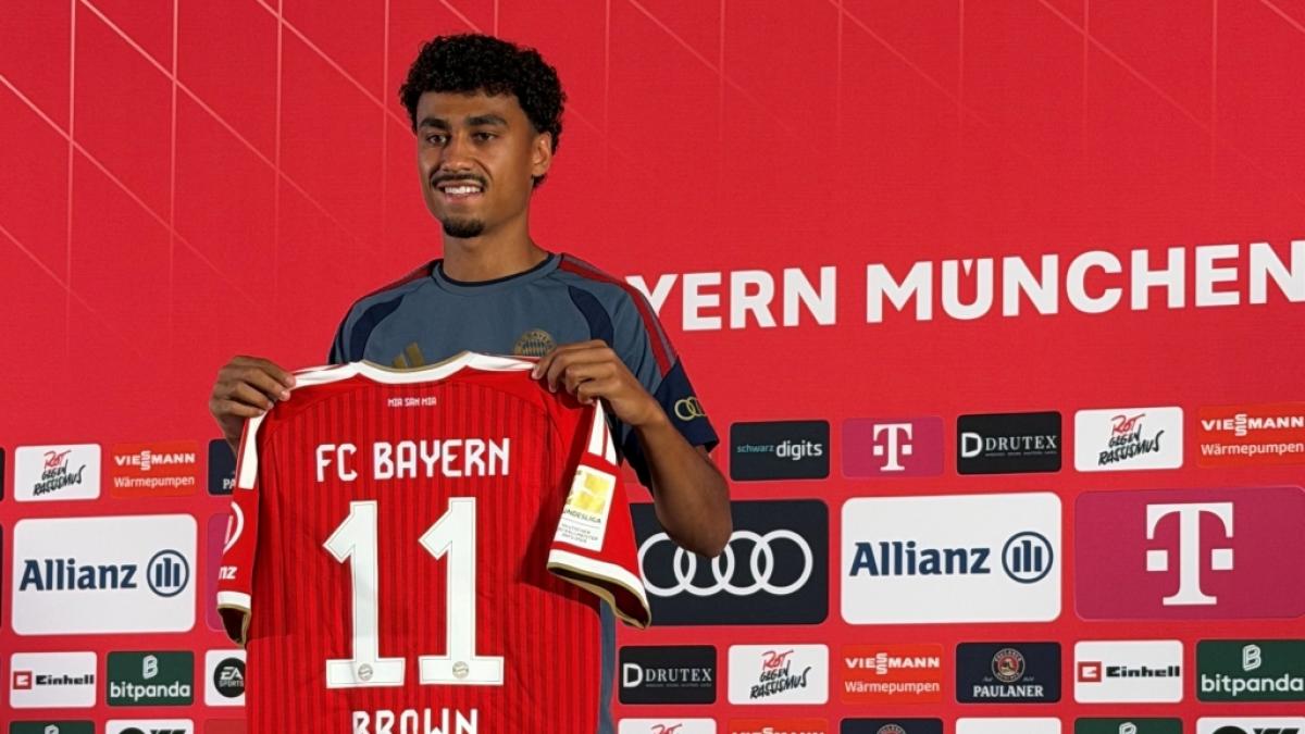 Nationalspieler Nathaniel Brown wechselte im Sommer 2026 zum FC Bayern M&uuml;nchen. (Foto)