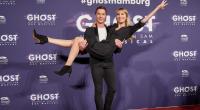 Susanne Klehn lässt sich bei der Premiere des Musicals 