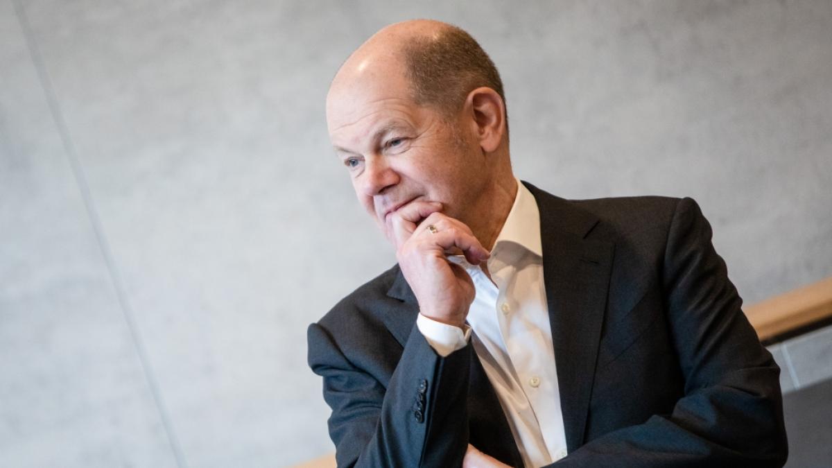 Bundeskanzler Olaf Scholz wird f&uuml;r sein Nein zur Taurus-Lieferung kritisiert. (Foto)